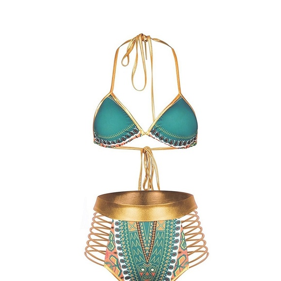 ❤HP ❤ Tribal Print Bikini - Picture 5 of 6